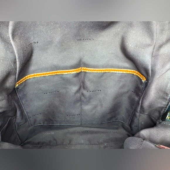 COACH Rucksack Leather Backpack - Picture 11 of 16